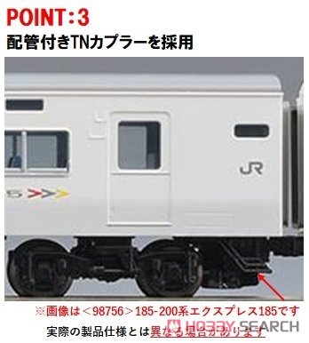 JR 185-0系特急電車 (踊り子・強化型スカート) 基本セットB (基本・5両