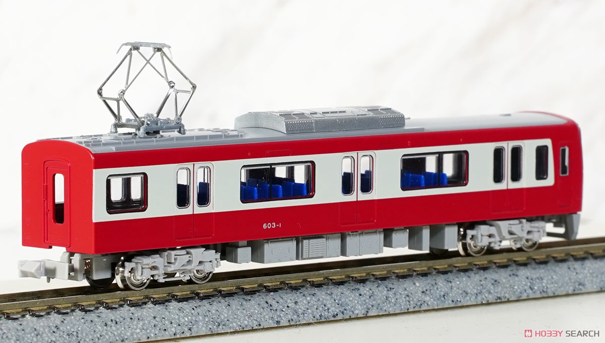 京急 600形 (登場時) 8両編成セット (動力付き) (8両セット) (塗装済み