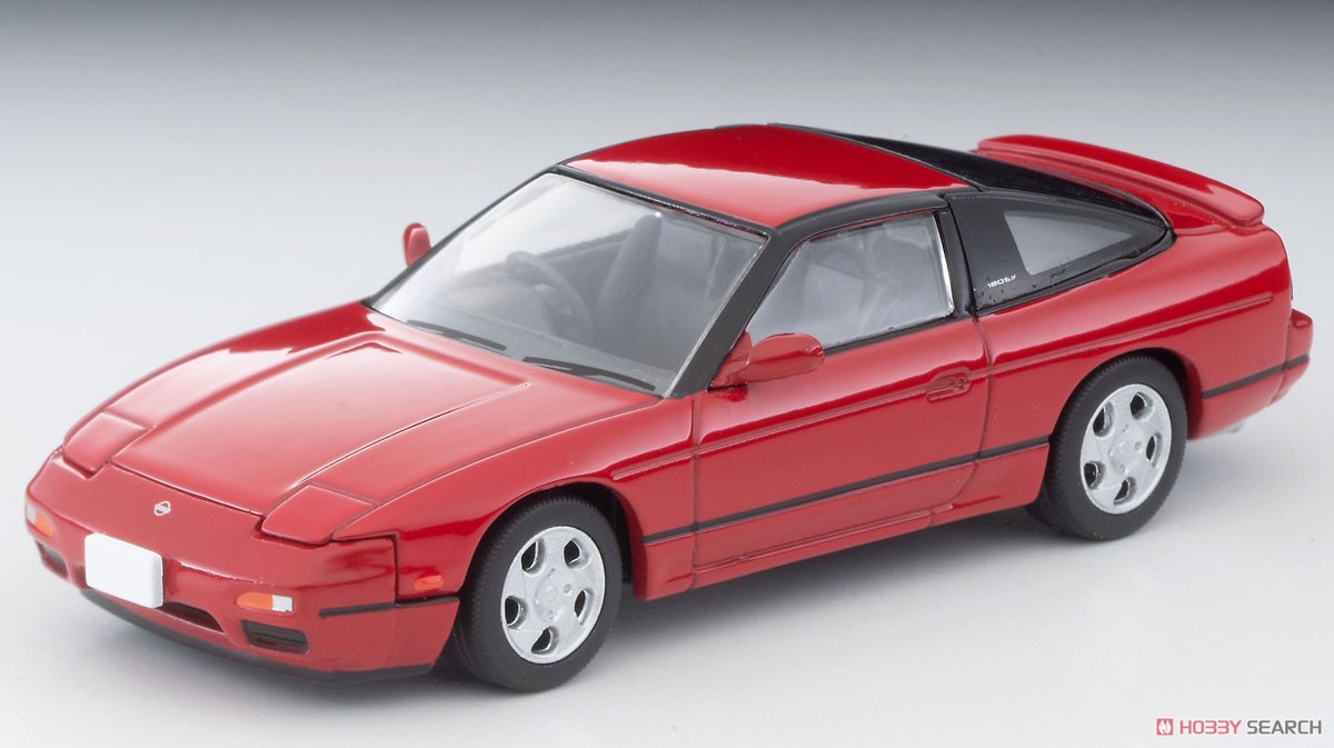 TLV-N235e 日産 180SX タイプX (赤) 95年式 (ミニカー) - ホビーサーチ