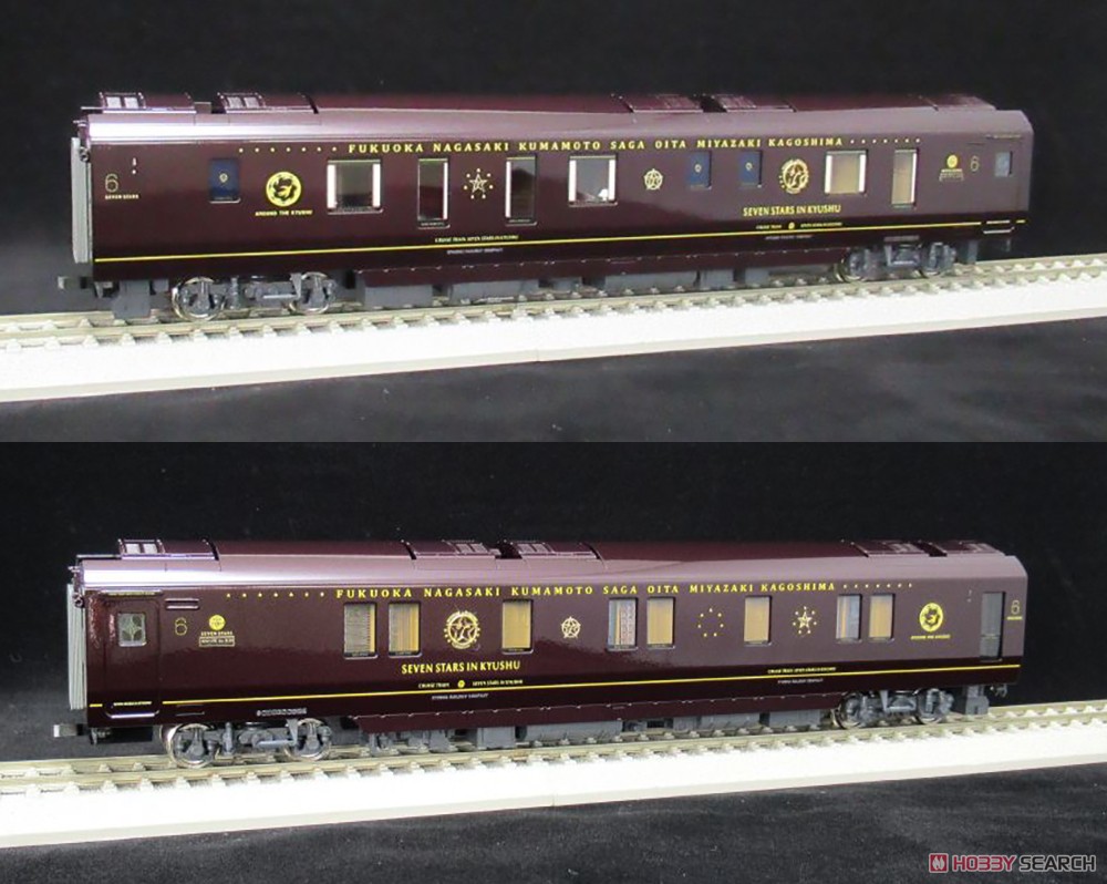 16番(HO) JR九州 ななつ星in九州 機関車付8輌フルセット (プレミアム