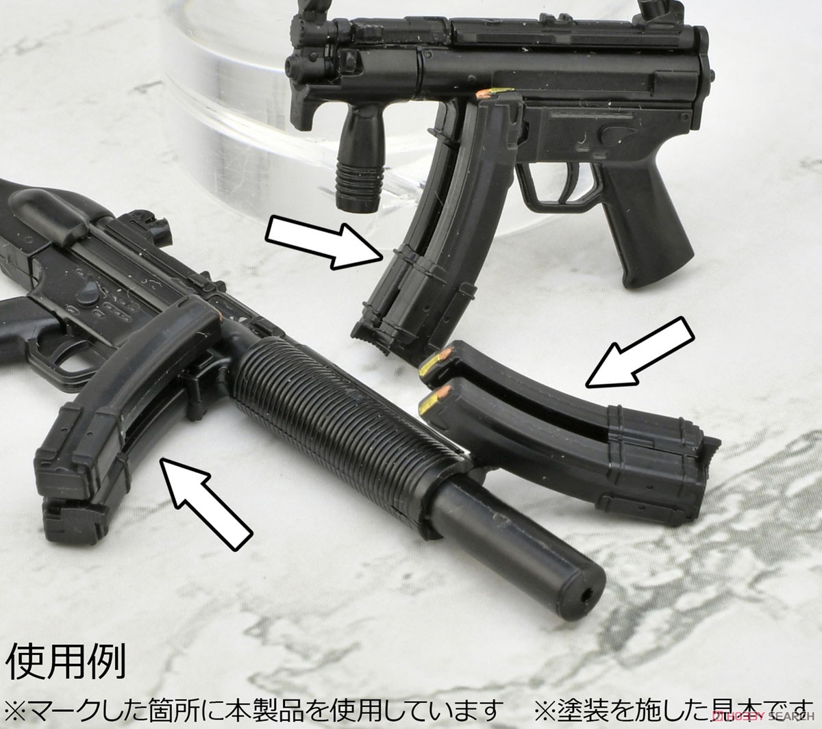 1/12 Little Armory [LD048] ガンズアクセサリーB (プラモデル