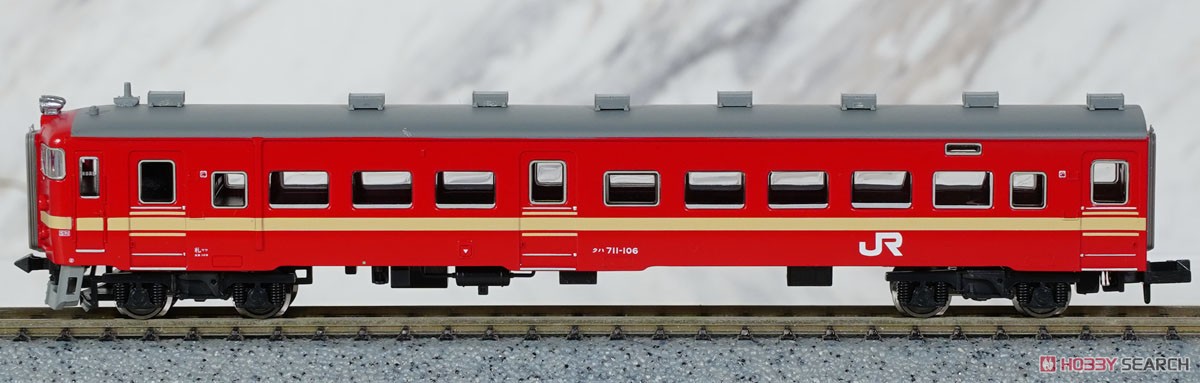 711系100・200番代 新塗装 3扉改造車+冷風装置取付車 下枠交差パンタ 6