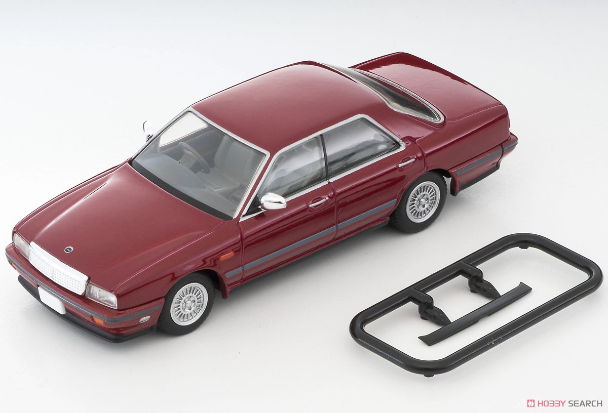 TLV-N340a Nissan Gloria Cima TYPE-II S (Red) 1990 (Diecast Car