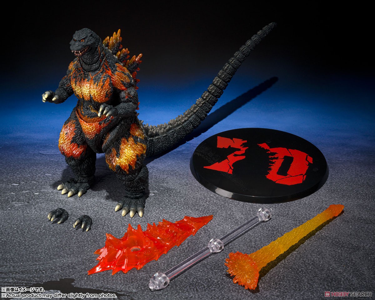S.H.MonsterArts ゴジラ (1995) 70周年特別記念Ver. (完成品) - ホビー