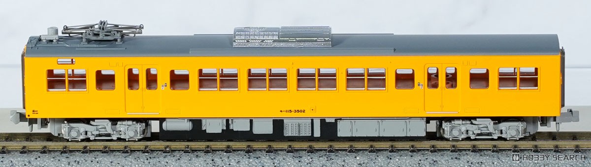 115系3000番代+3500番代 濃黄色 クーラー交換車 4両セット (4両セット