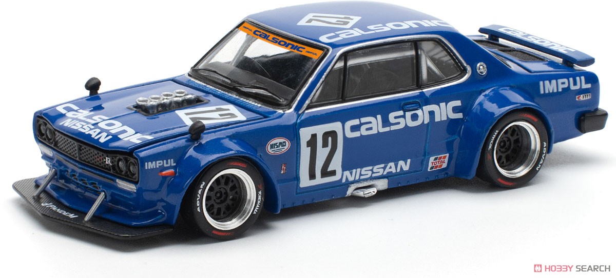 スカイラインGT-R V8ドリフト (ハコスカ) カルソニック (ミニカー