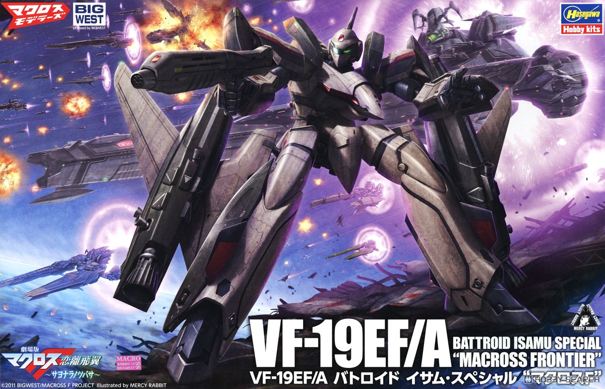 VF-19EF/A バトロイド イサム・スペシャル `マクロスF` (プラモデル