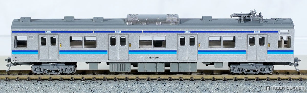 205系3100番台 仙石線色(1パンタ編成) 4両セット (4両セット) (鉄道