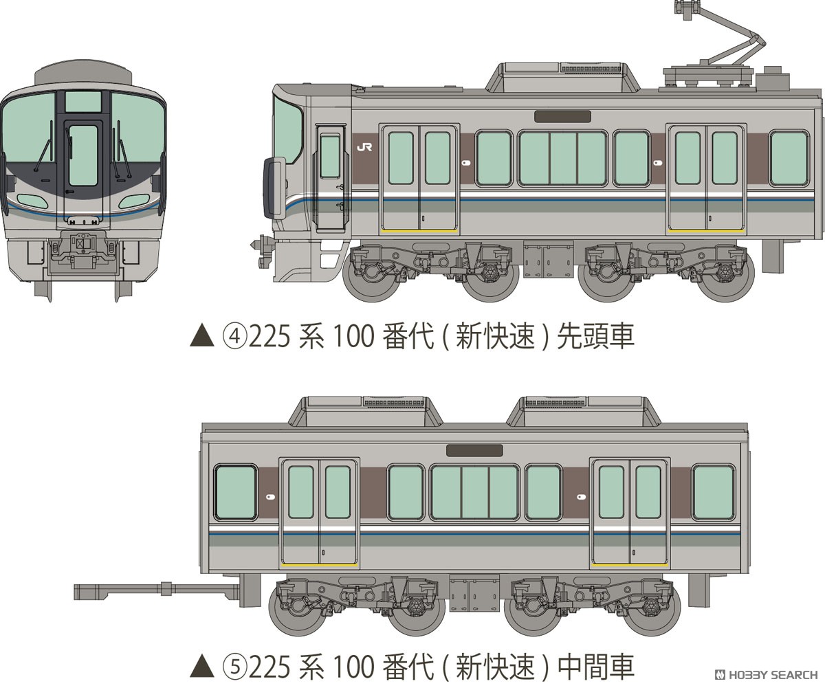 鉄コレポケット 第1弾 東西JR快速電車編 (10個入り) (鉄道模型