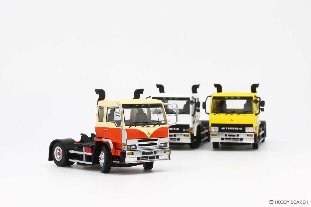 MITSUBISHI FUSO ミニカー3台セット 三菱ふそう ミニカー 3台セット