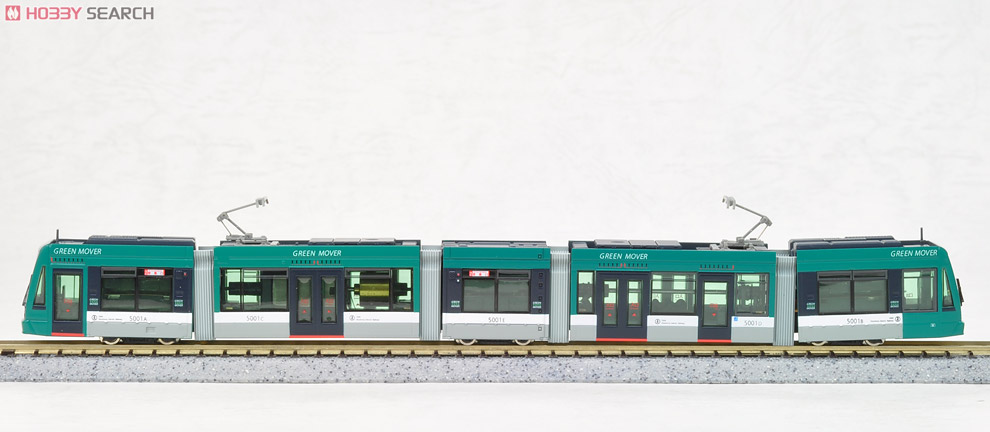 広島電鉄 5000形 `グリーンムーバー` (鉄道模型) - ホビーサーチ 鉄道