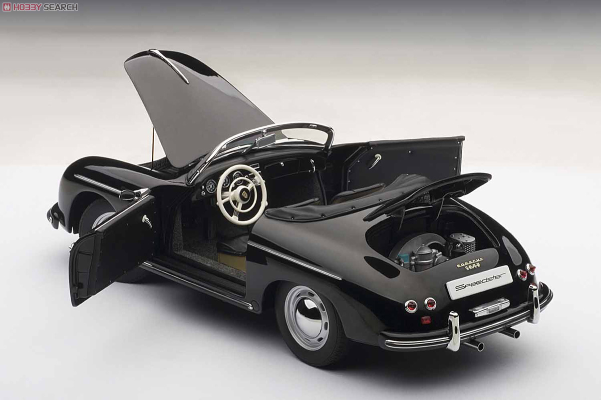 ポルシェ 356A スピードスター 欧州仕様 (ブラック) (ミニカー