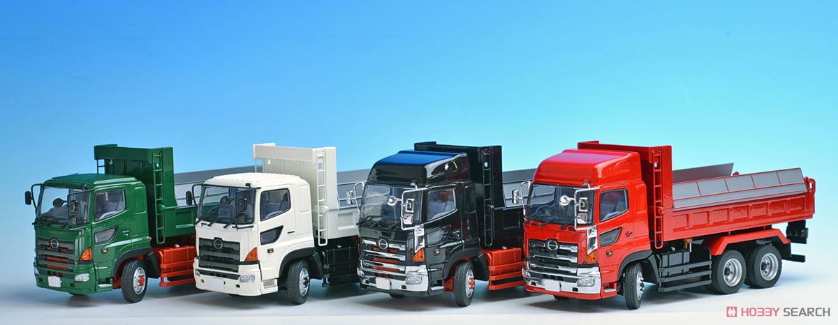 Hino Profia FS 6*4 Dump Truck White Fullcab Standard Roof (Black