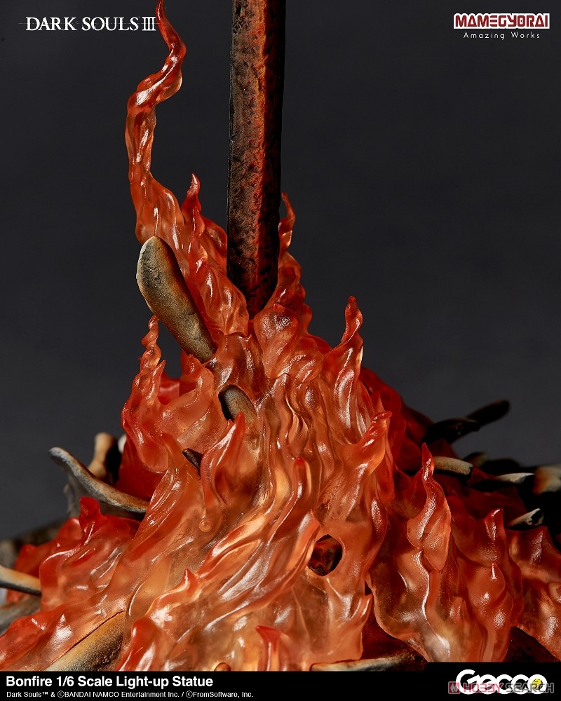 DARK SOULS III ダークソウル3/ 篝火 1/6スケールライトアップ