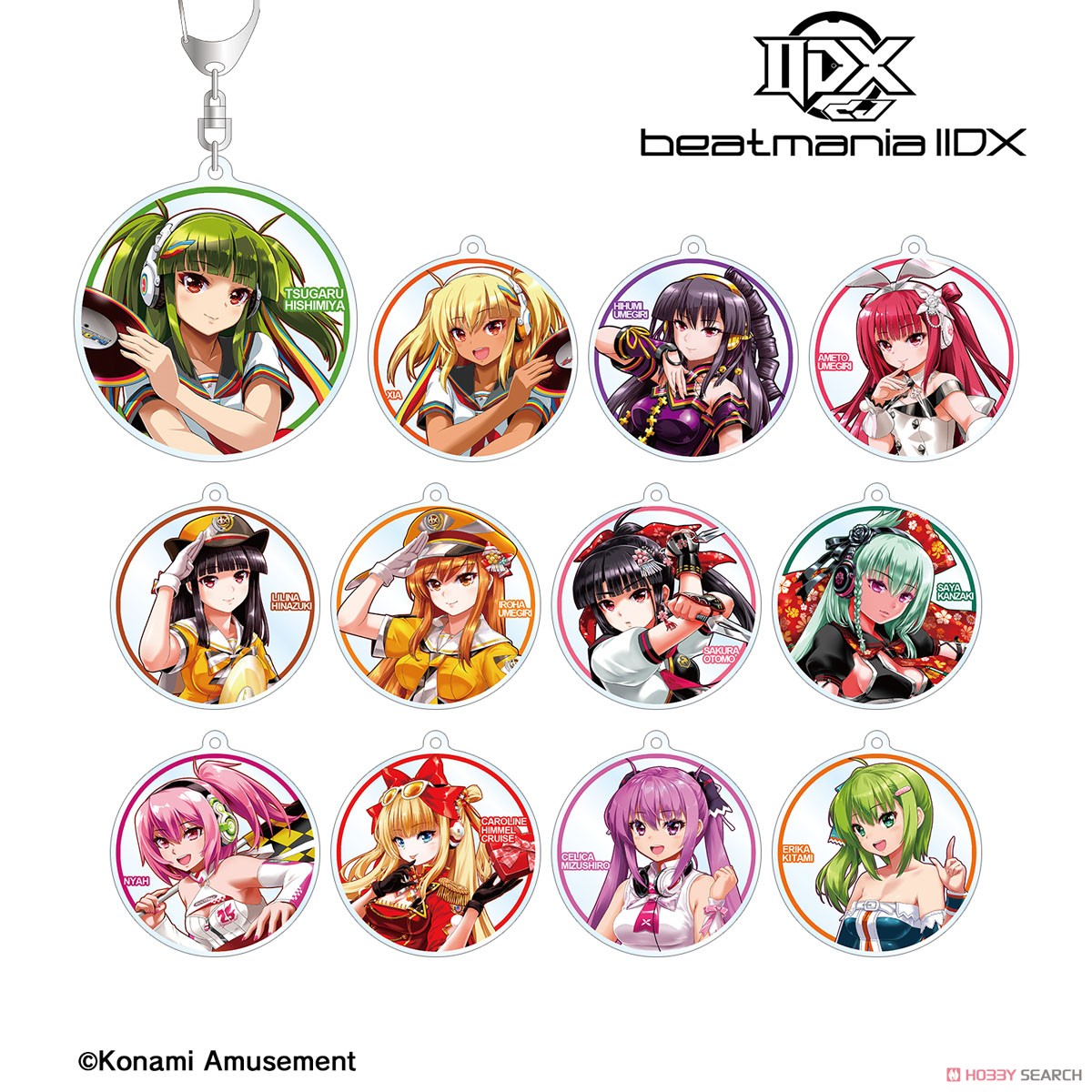 beatmania IIDX トレーディング ROOTS26 GIRLS COLLECTION アクリル