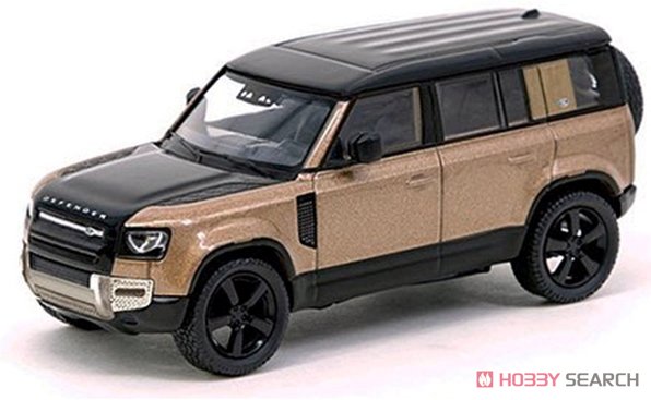 ランドローバー ディフェンダー 110 ブラウン/ブラック (ミニカー