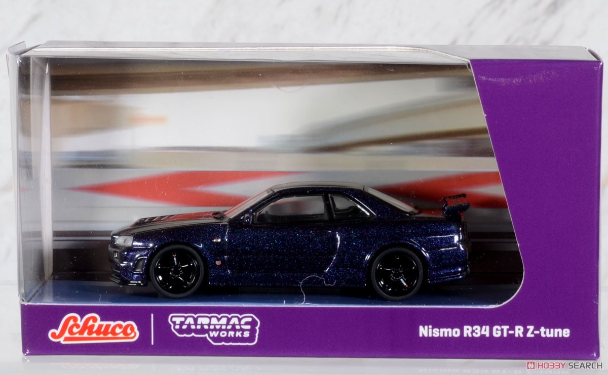 Nissan Skyline GT-R (R34) Z-tune Midnight Purple III (Diecast Car