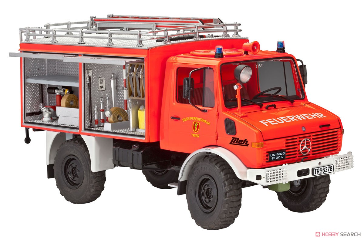メルセデス・ベンツ ウニモグ U1300L TLF8/18 消防車 (プラモデル