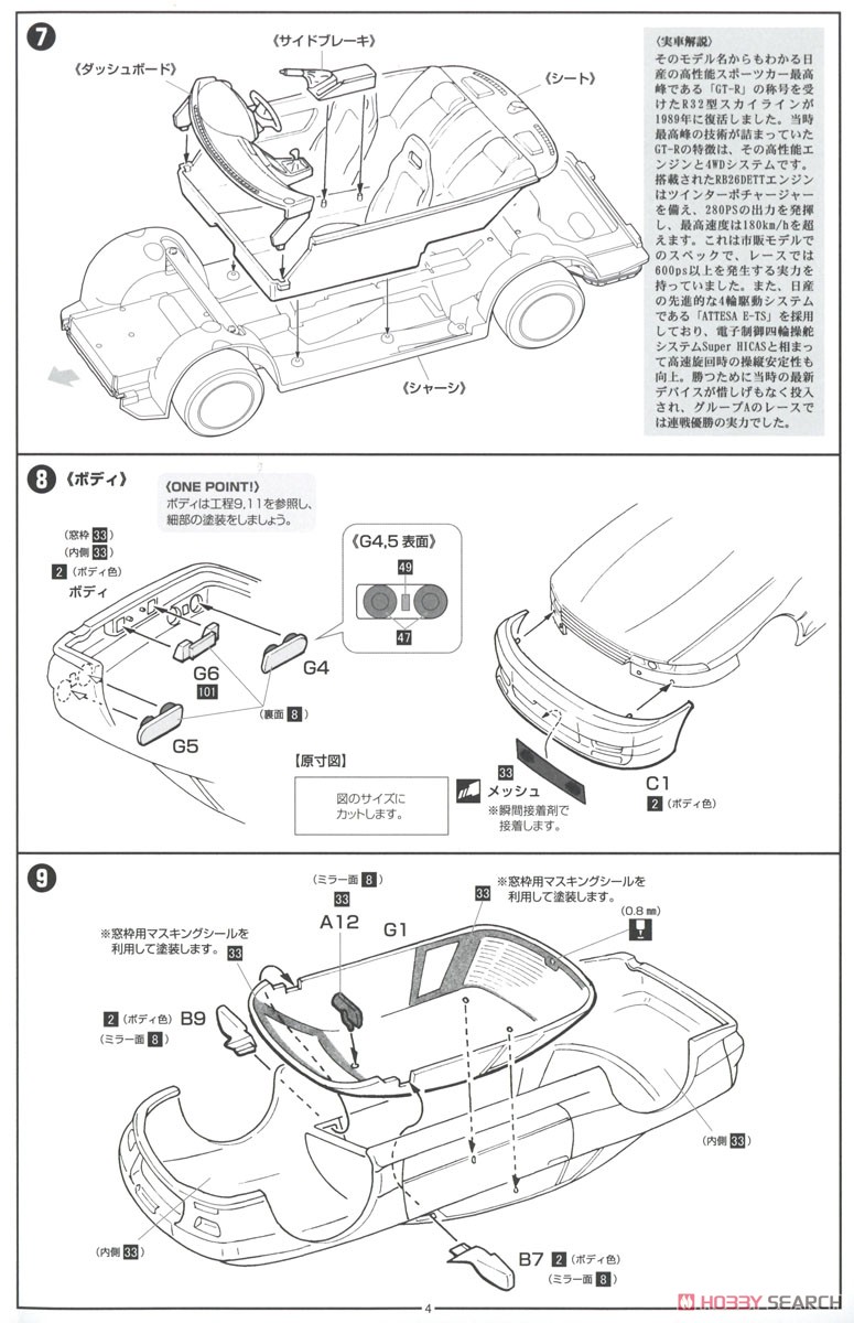 ニッサン スカイライン GT-R (R32) (プラモデル) - ホビーサーチ カー