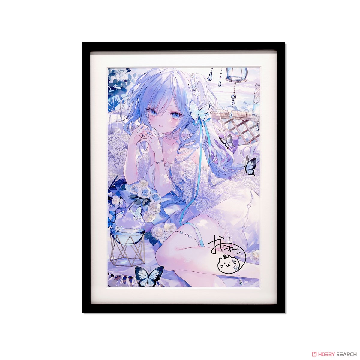 50枚限定】 おにねこ先生直筆サイン入り X-ART製 A3+サイズジークレー