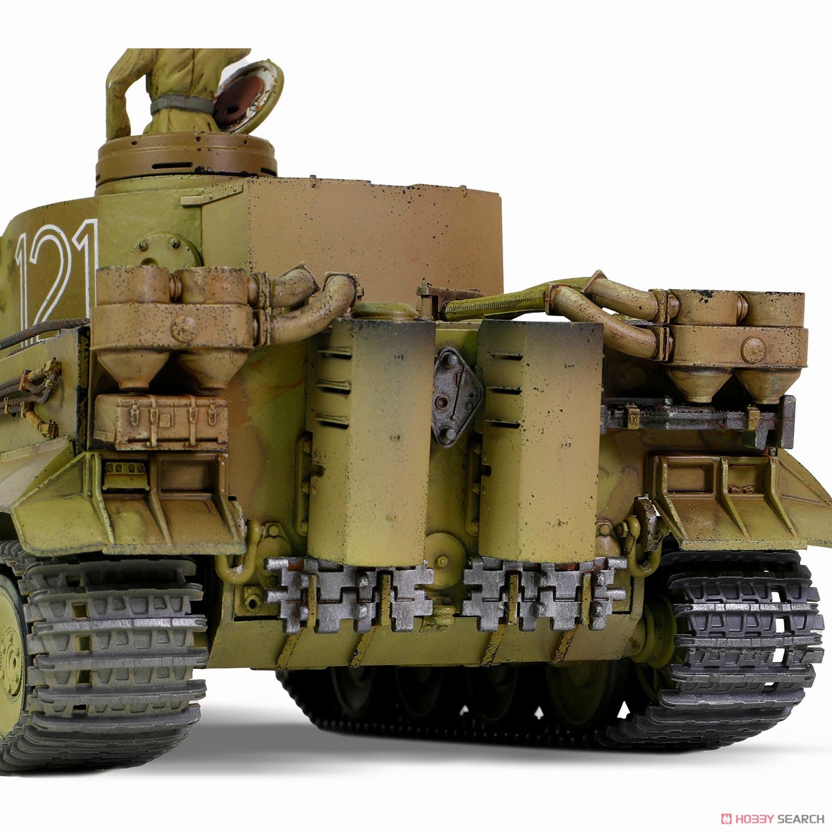 WW.II ドイツ軍 ティーガーI初期型 第501重戦車大隊 車体番号121