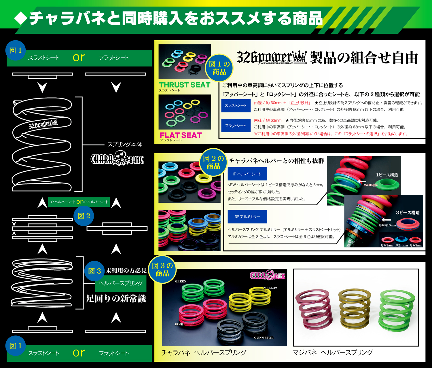 チャラバネ・ID70（69-70兼用）-H120 商品詳細 広島県東広島市西条町の