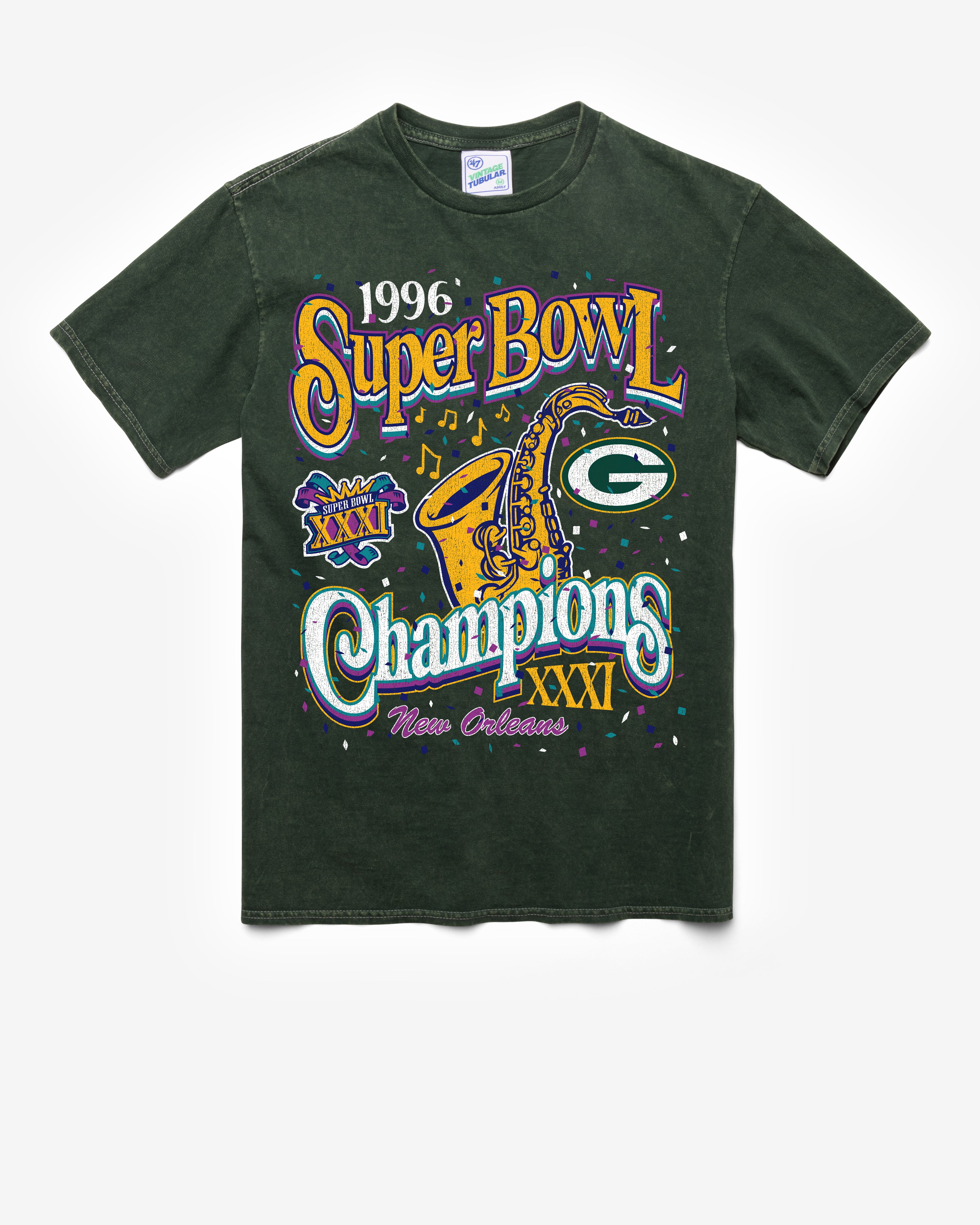 Green Bay Packers Apparel | Vintage-Style Tubular Tee | '47