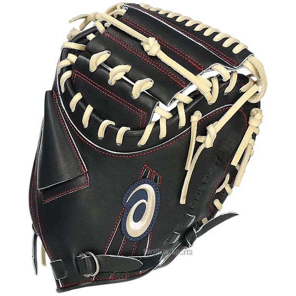 野球 アシックス ベースボール 硬式キャッチャーミット ゴールド