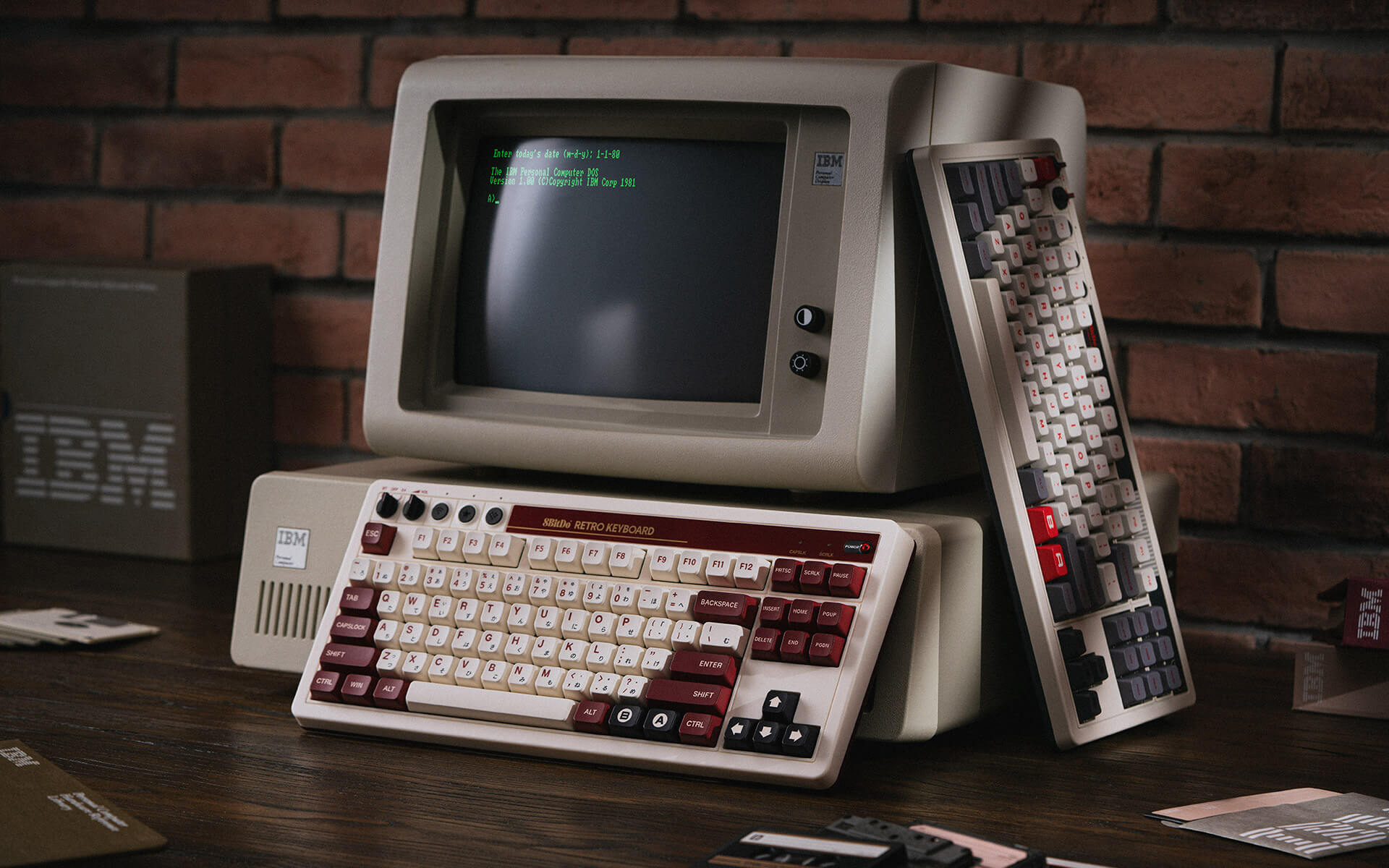 8BitDo Retro Mechanical Keyboard - C64 Edition | 8BitDo