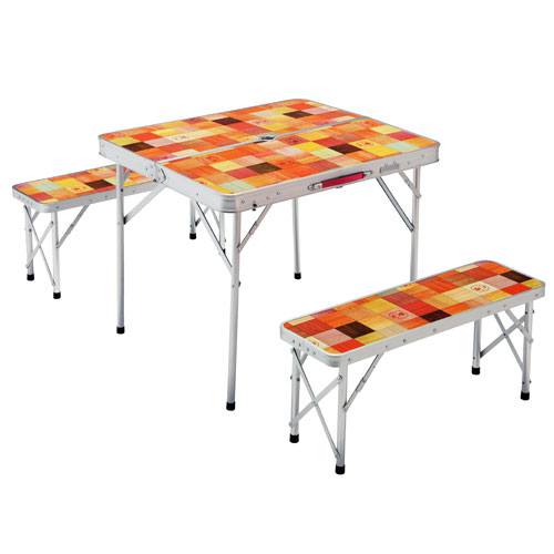 ナチュラルモザイクファミリーリビングセット/ミニプラス | コールマン