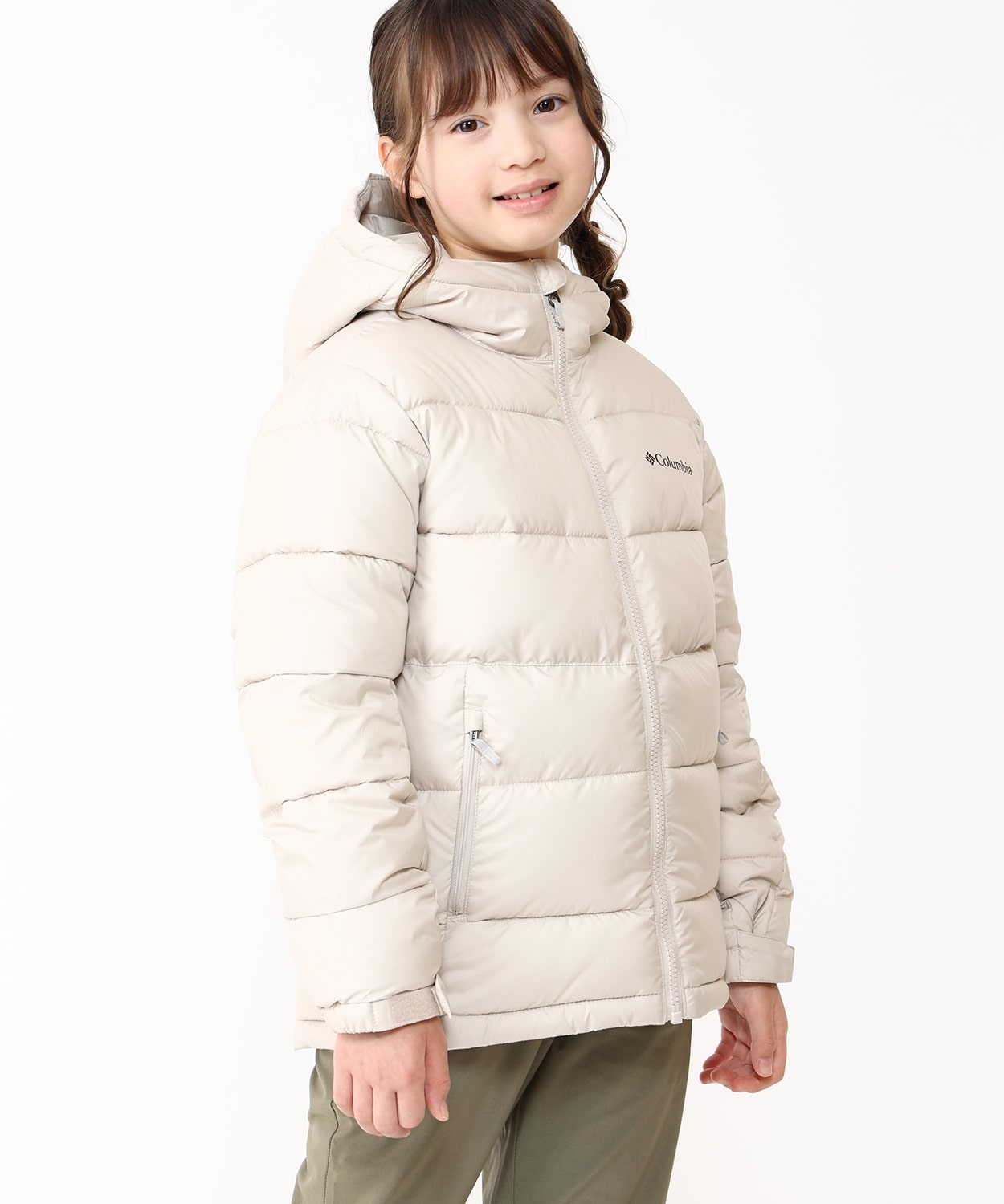 パイクレイクIIフーデッドジャケット(XXS Dark Stone)│コロンビア