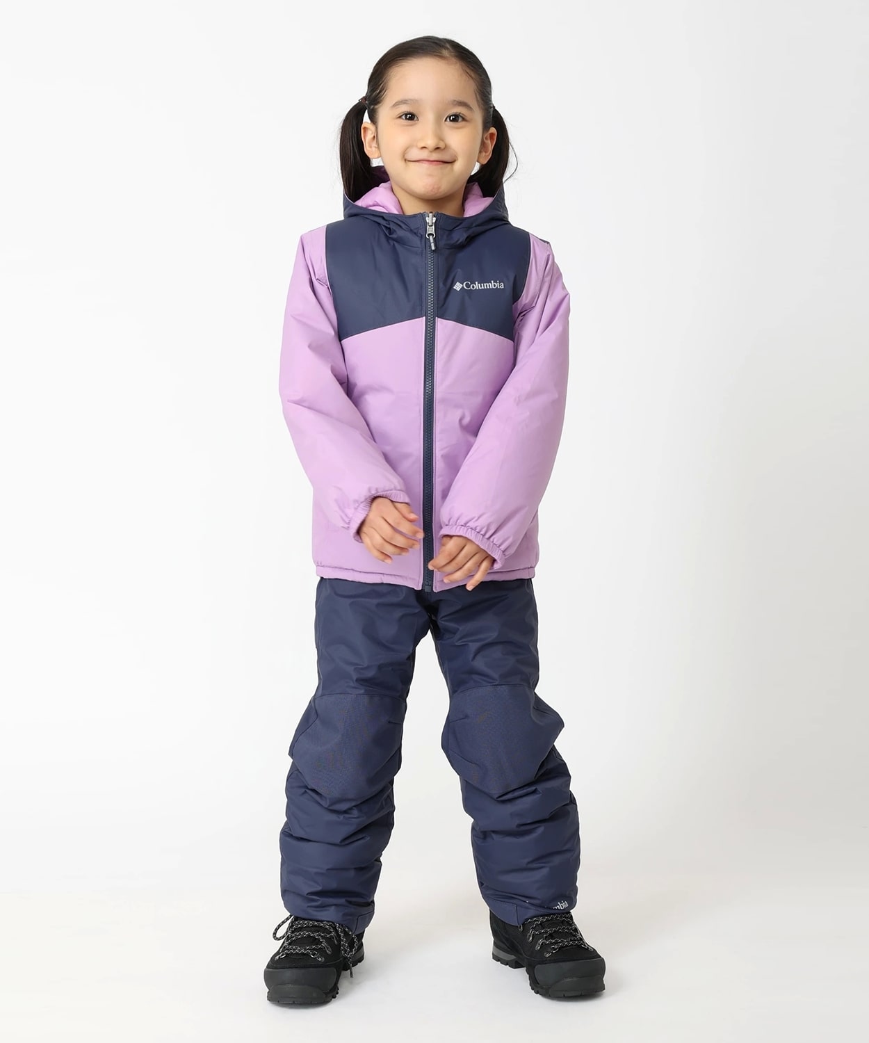 3T Columbia 子ども用スキーウェア ブルー リバーシブル 105〜120