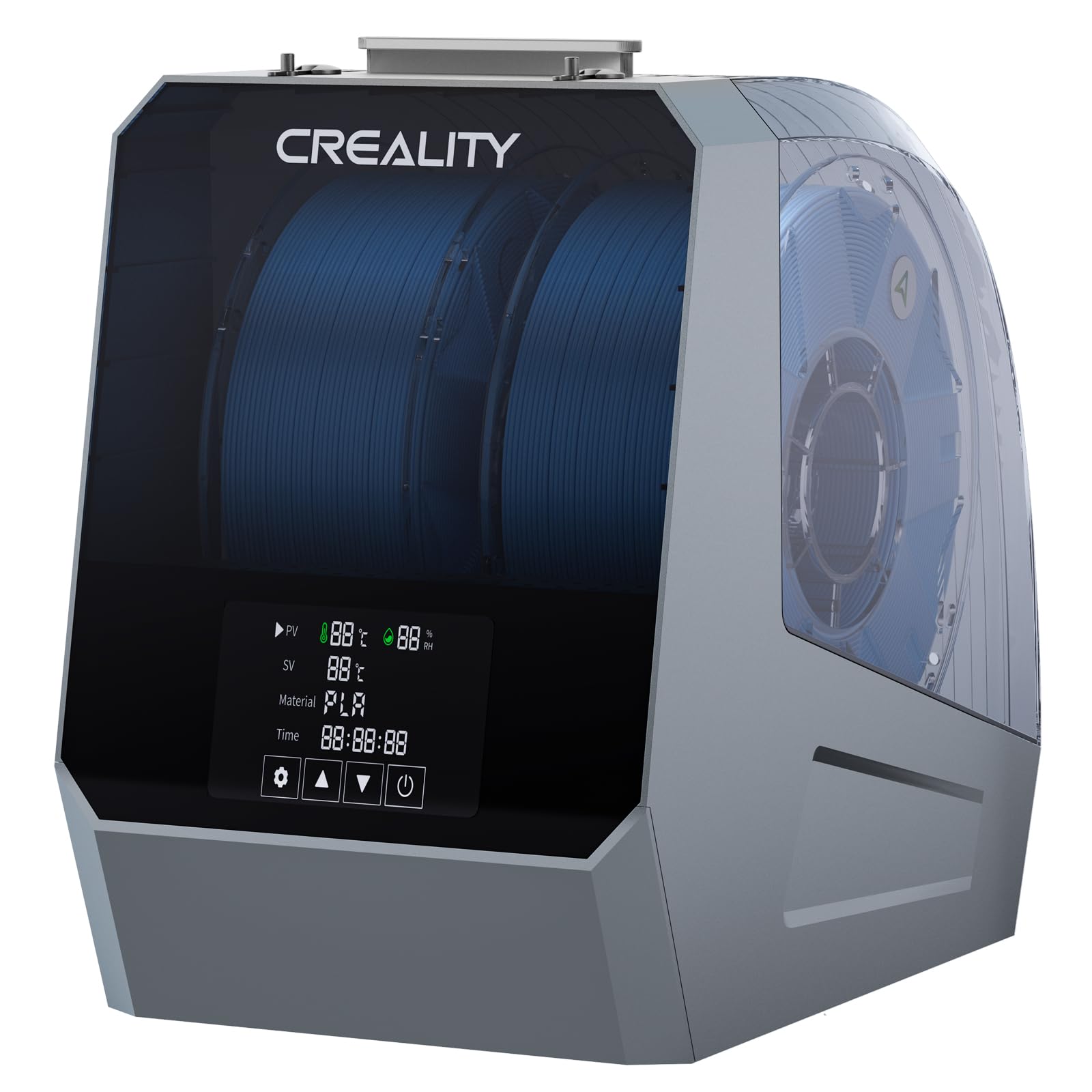 Creality Space Pi Filament Dryer Plus Two Rolls Capacity Design