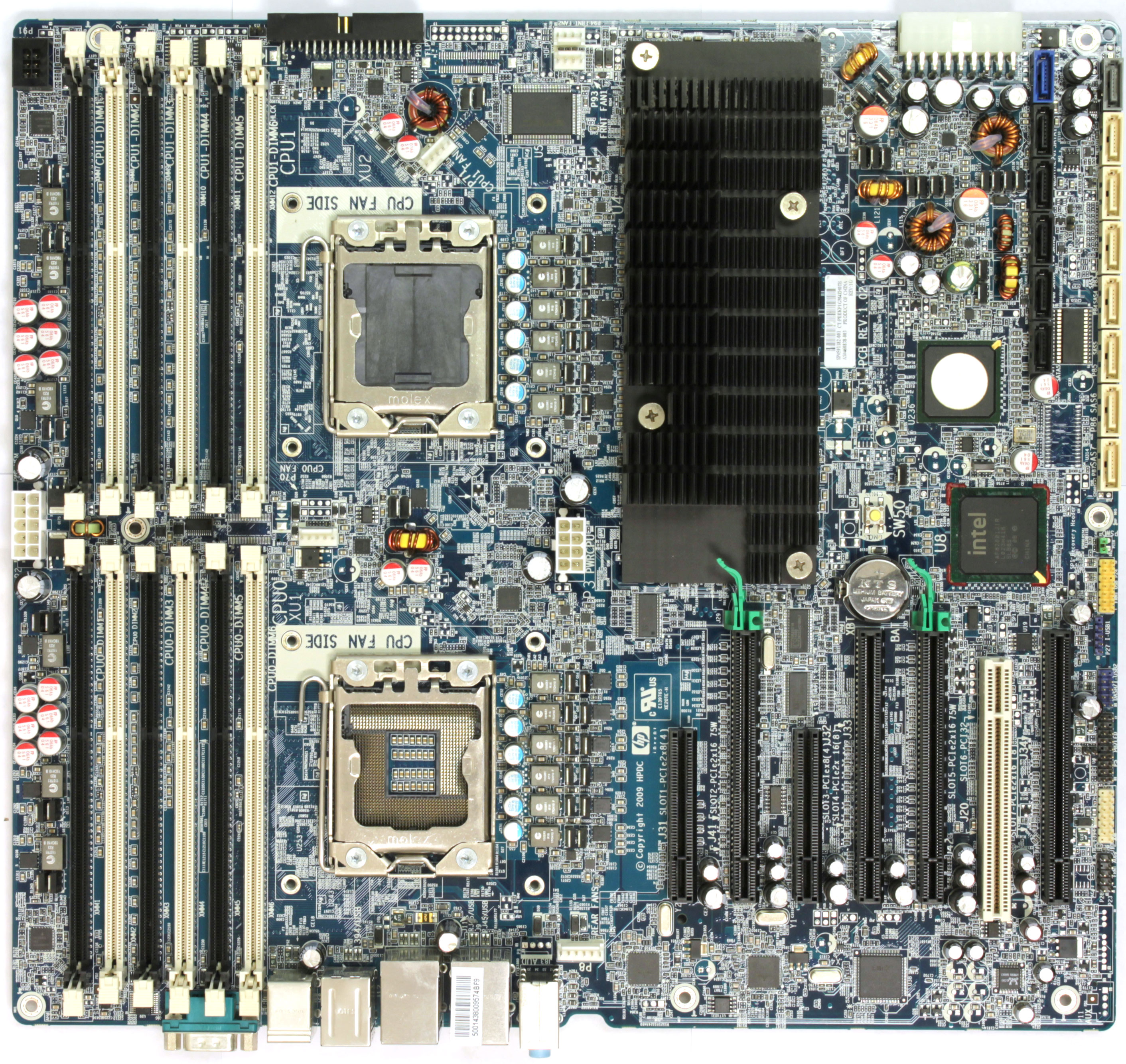 HP Z800 Workstation Motherboard 460838-003 591182-001 [460838-003