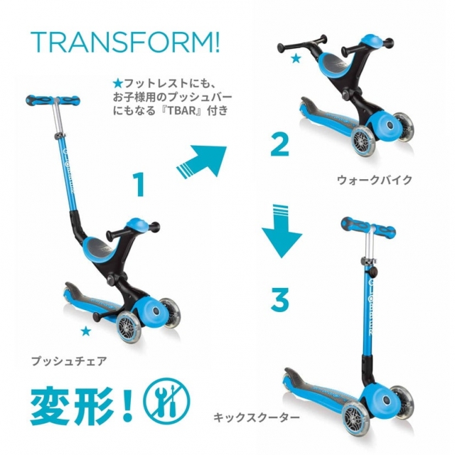 GLOBBER(グロッバー) ゴーアップ ライムグリーン [CONCENT]コンセント