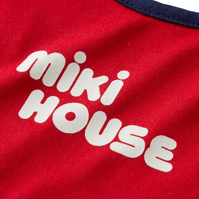 MIKI HOUSE(ミキハウス) ロゴ☆スタイ 赤 [CONCENT]コンセント