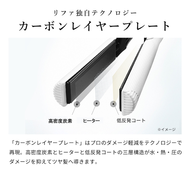 ReFa BEAUTECH STRAIGHT IRON (リファビューテック ストレートアイロン