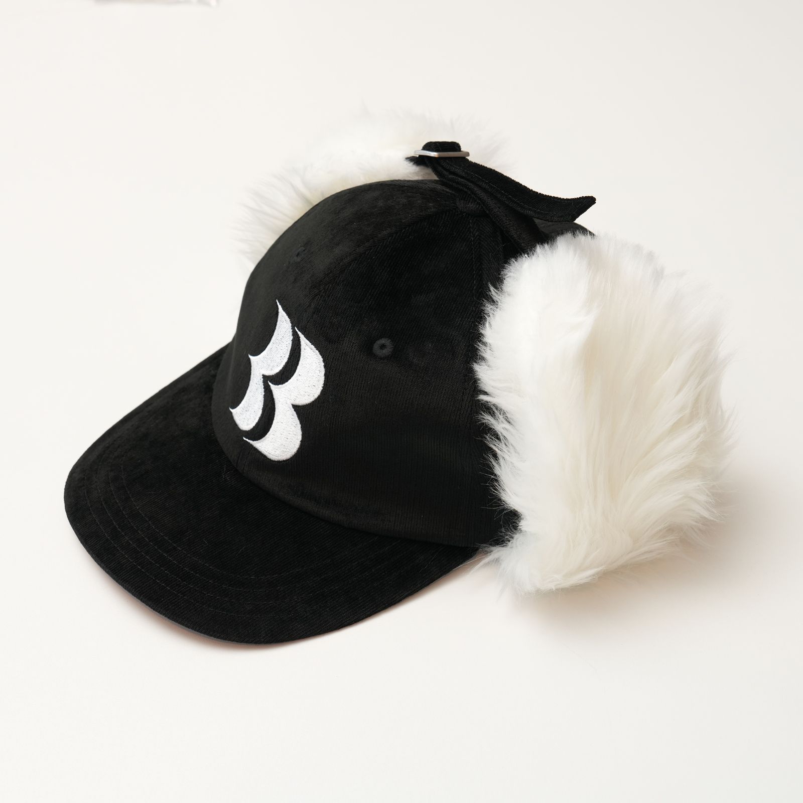 BASICKS - BB Logo Flight Cap / ロゴ フライトキャップ (ブラック