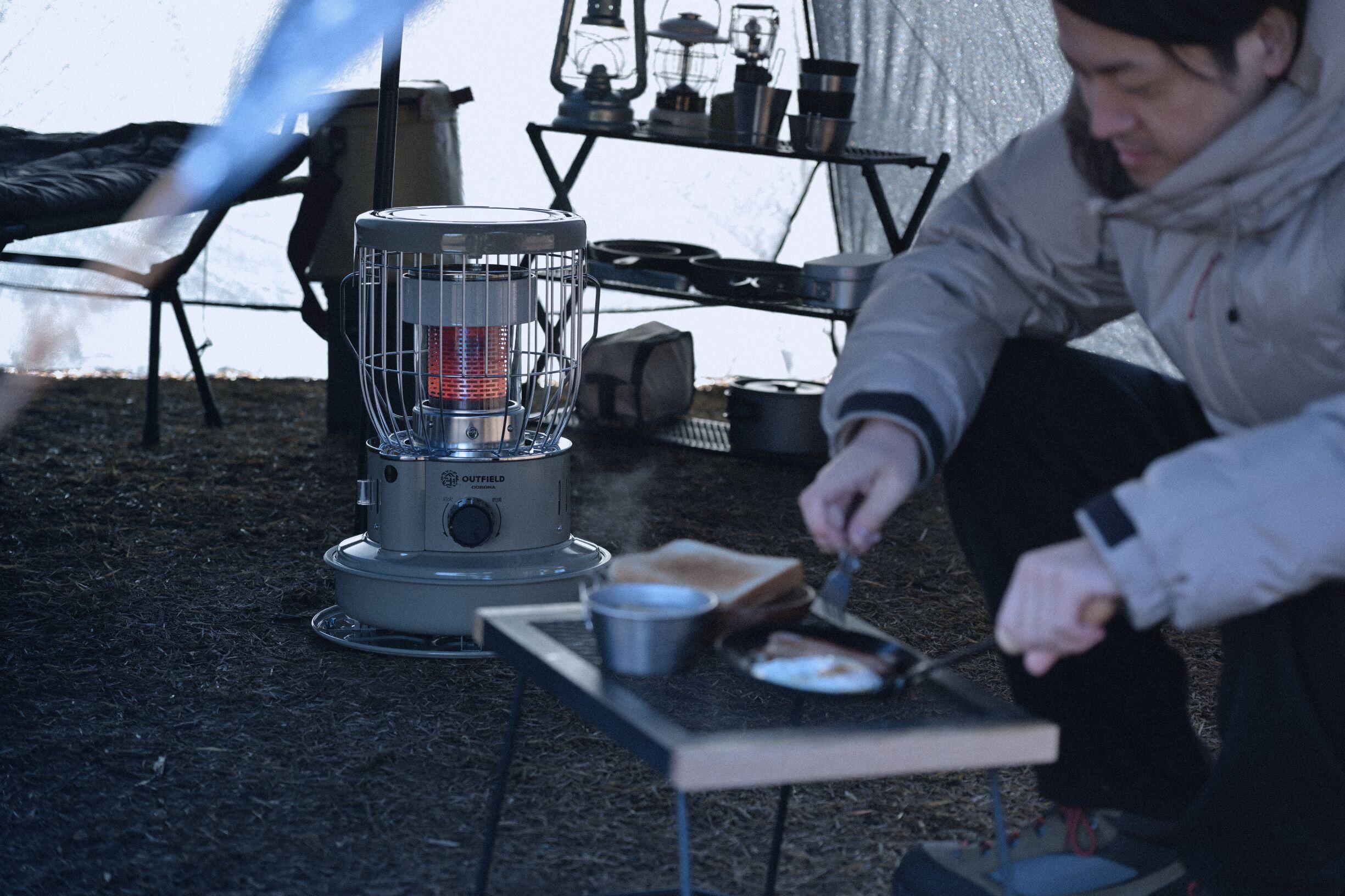 OUTFIELD」ブランドの石油暖房機2024年モデル 9月3日（火）12時から