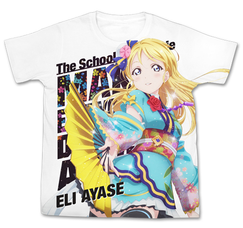 劇場版 絢瀬絵里フルグラフィックTシャツ [ラブライブ！The School