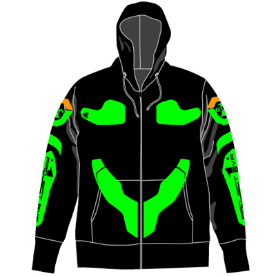 劇場版初号機ジップパーカー [EVANGELION] | キャラクター公式グッズ