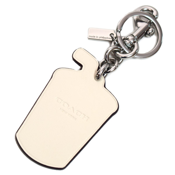 COACH】コーチ キーホルダー ミルクシェイク モチーフ レザー ラメ