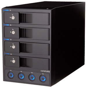 販売終了】 裸族の集合住宅5Bay SATA6G USB3.0&eSATA (CRSJ535EU3S6G