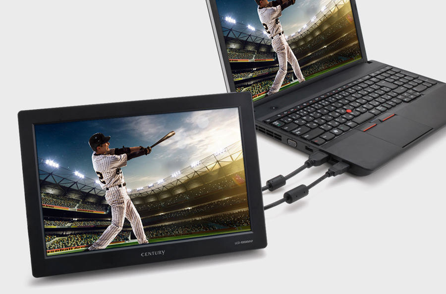 10.1インチHDMIマルチモニター plus one HDMI【アスペクト比 16:10