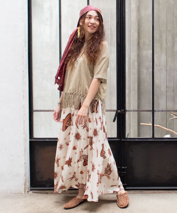 ヨンティースカート(GREEN): 『チャイハネ』公式通販