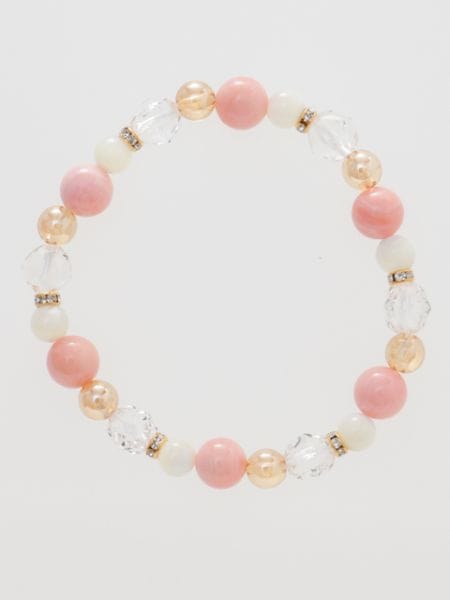 ピンクコーラル錦上添花ブレスレット(PINK CORAL): 『岩座(いわくら