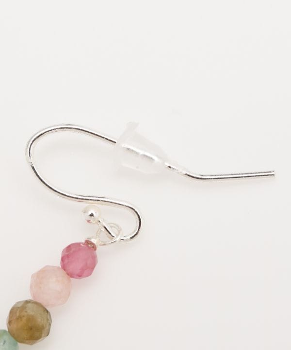 マルチカラートルマリン5連ピアス(925SV): 『岩座(いわくら)』公式通販