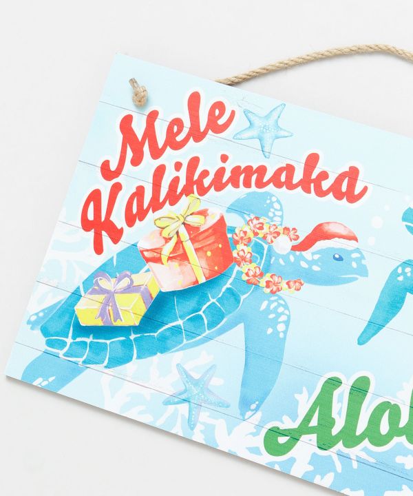 アロハクリスマスサインボード(WREATH): 『Kahiko(カヒコ)』公式通販