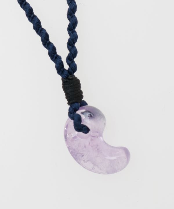 勾玉絹四つ組ネックレス(ROSE QUARTZ): 『岩座(いわくら)』公式通販