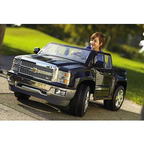 電動乗用 シルバラード ROLLPLAY ブラック 12V｜キャルウイング パーツ